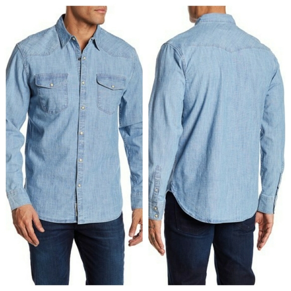 Lucky Brand Other - Lucky Brand Chambray Shirt EUC